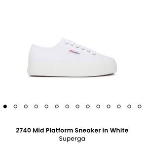 Superga platforms 39 1/2